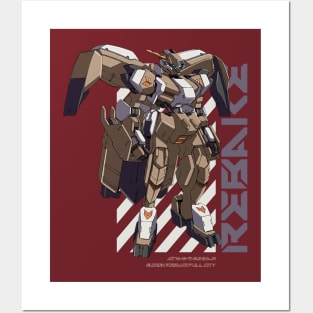 Gundam Gusion Rebake Full City Posters and Art